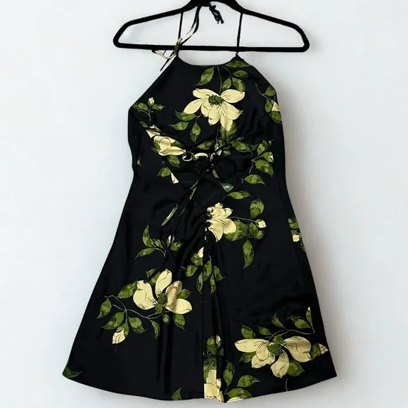 Reformation Jennis Silk Dress in Mood for Love Size Small 100% Silk Luxury EUC - Picture 6 of 12